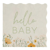 Floral Baby Shower Napkins 16pk